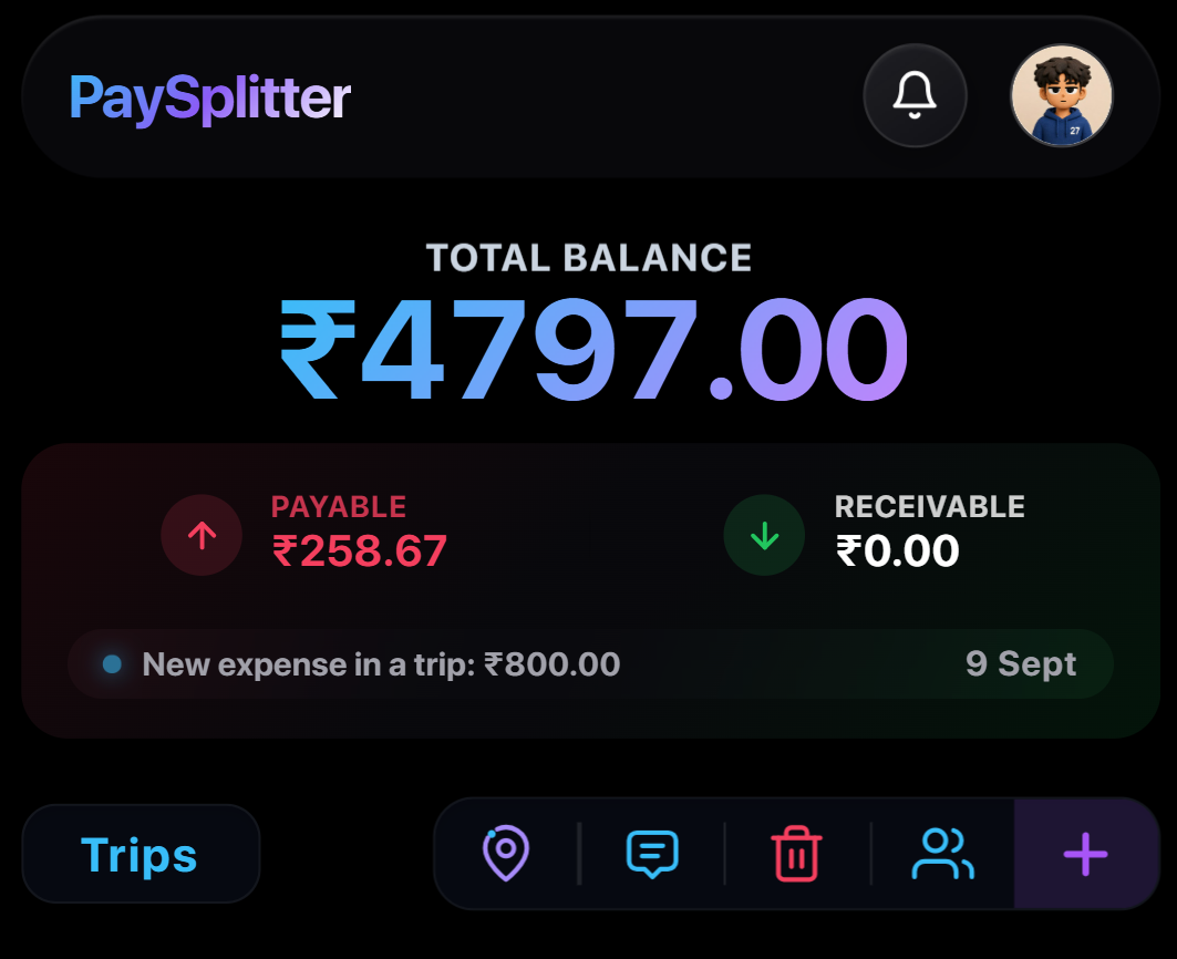 Home Dashboard
