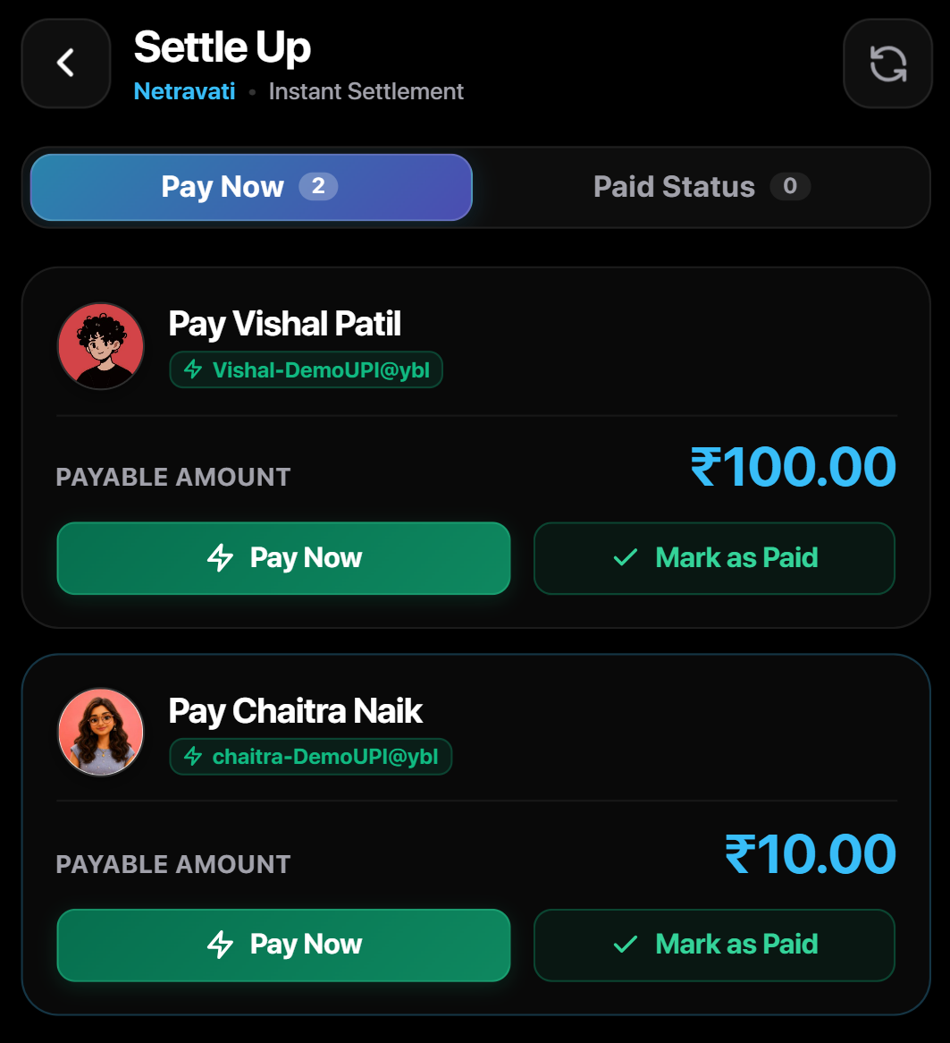 Pay Now Tab