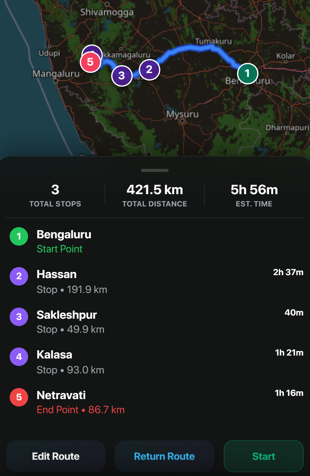 Map Route